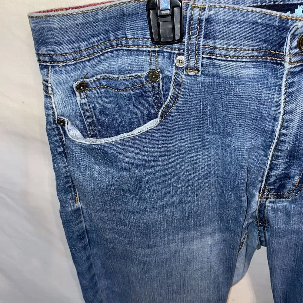 Nat Nast Men’s Stretchy Jeans Size 36x32 Blue Denim Streetwear Outdoors Comfort